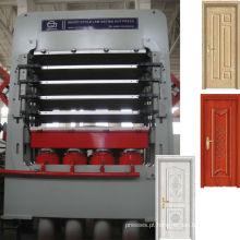Wuxi Qiangtong Door Skin Press Machine / madeira moldada porta laminação quente